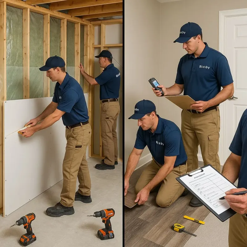 Repairs and Reconstruction process in Johnston, IA