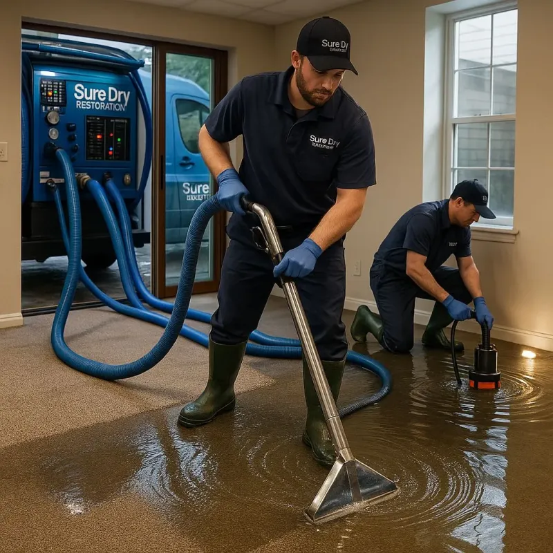 Water Extraction and Removal process in Johnston, IA